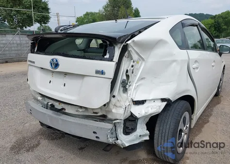 2012 Toyota Prius Four z USA, uszkodzony, nr VIN JTDKN3DUXC5481794